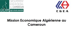 Mission économique Algérienne au Cameroun