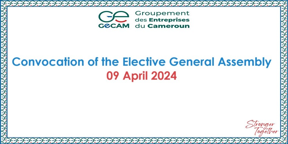 Convocation of the Elective General Assembly 09 April 2024